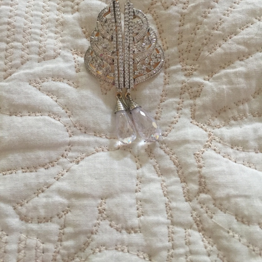 Two tone earring Bollywood style